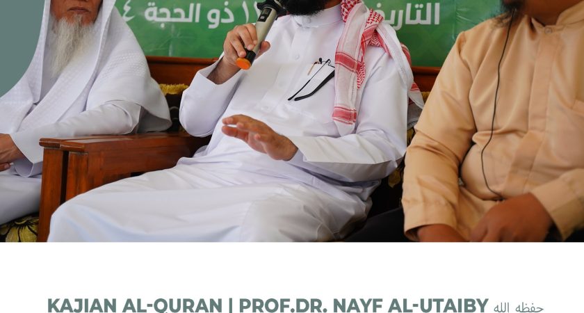 Bekal yang Berharga Sebelum Santri Berlibur: Nasihat Prof.Dr. Nayf Al-Utaiby Menginspirasi para Santri.